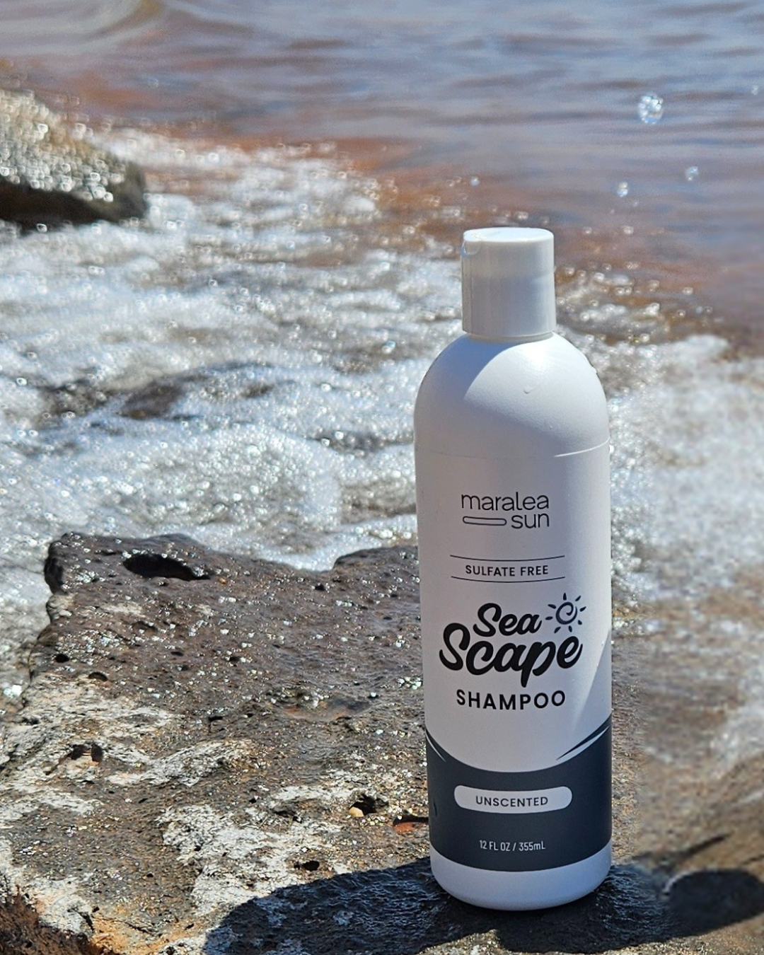 Fragrance-Free for Sensitive Scalps; Maralea Sun Sea Scape Shampoo for Frizz Control and Scalp Balance with Irish Sea Moss.