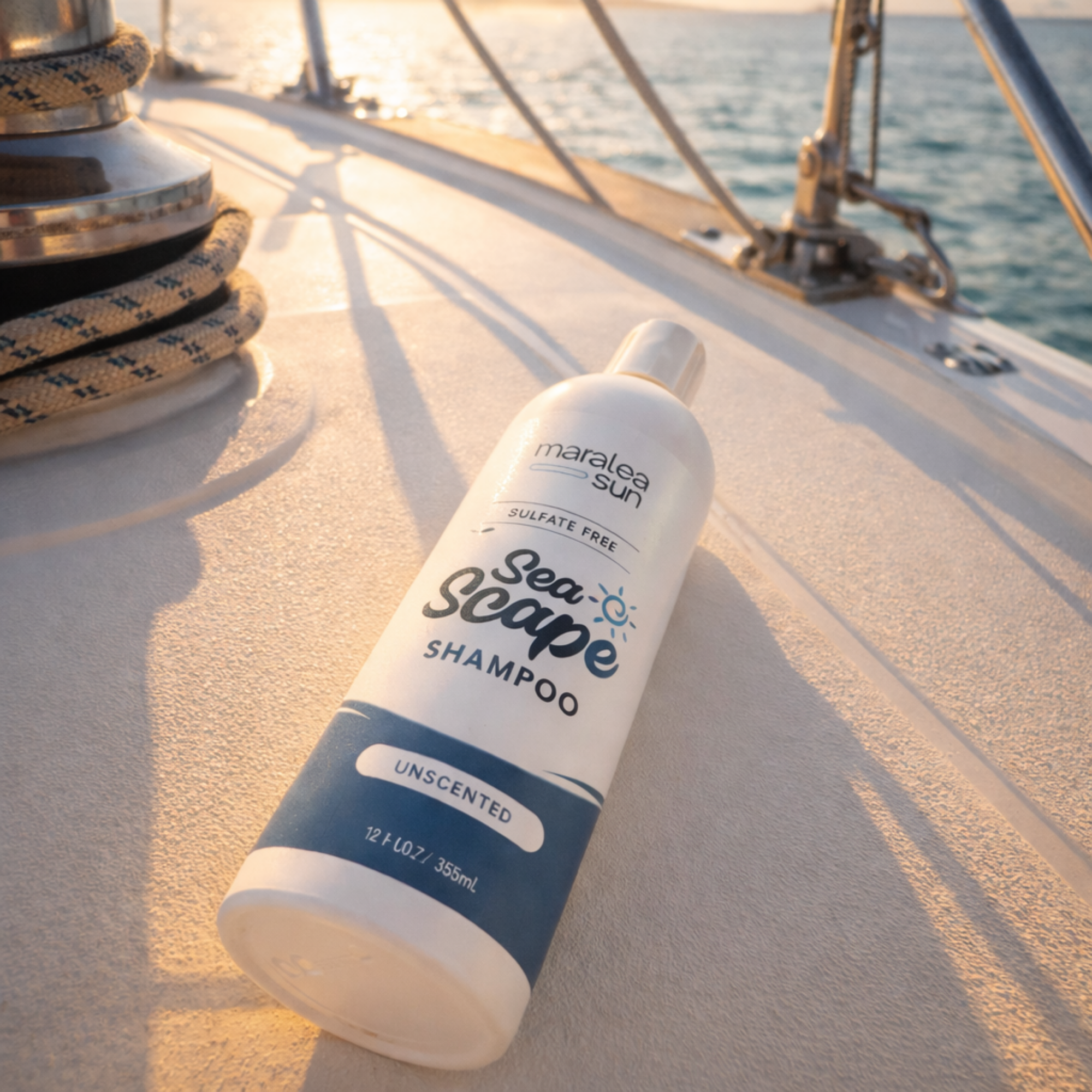 Maralea Sun Sea Scape Shampoo - Silicone-Free Frizz Control